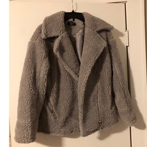 Vici Teddybear coat grey